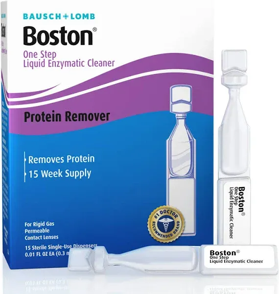 Bausch & Lomb Boston One Step Liquid Enzymatic Cleaner