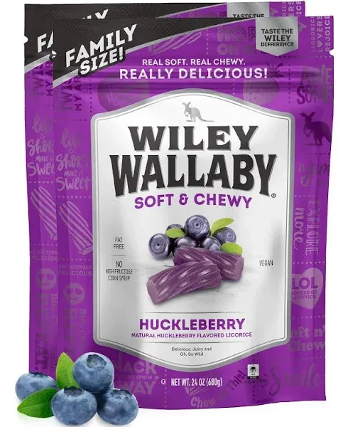 Wiley Wallaby Huckleberry Licorice