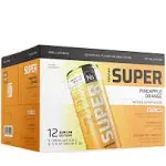 Nirvana Super Seltzer Pineapple Orange 12pk