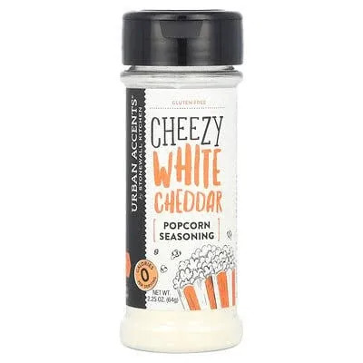 Urban Accents White Cheddar Popcorn Seasoning - 2.25 Oz canister