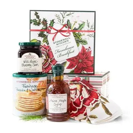 Stonewall Kitchen Farmhouse Holiday Breakfast Gift Set