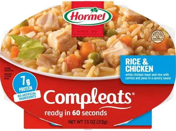 Hormel Compleats Rice & Chicken