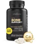 Livingood Daily Bone Support Cissus Quadrangularis Bone Density Supplements with Calcium, Magnesium, Zinc, Vitamin D