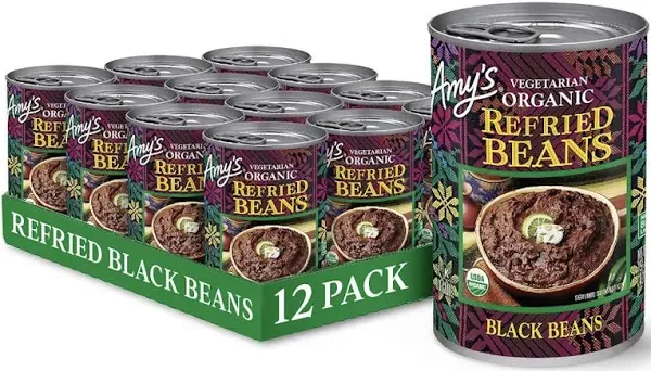 Amy's Organic Refried Black Beans