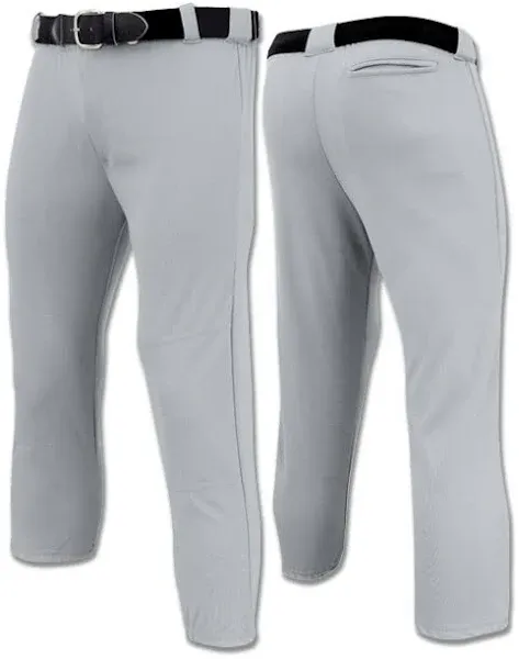 Champro Performance Pull-Up Baseball Pant with Belt Loops Youth