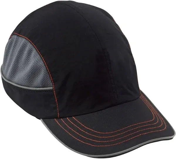 Ergodyne Skullerz 8950 Black Bump Cap Long Brim