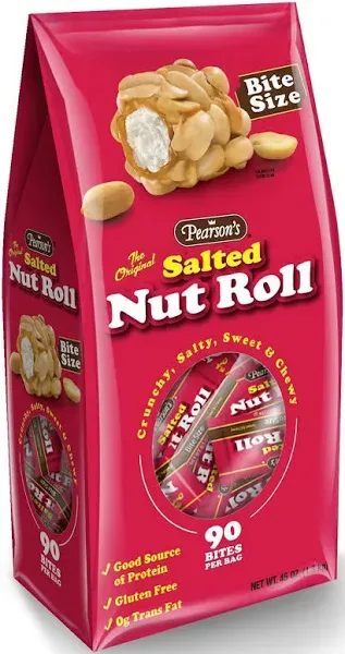 Pearson's Bite Size Salted Nut Roll