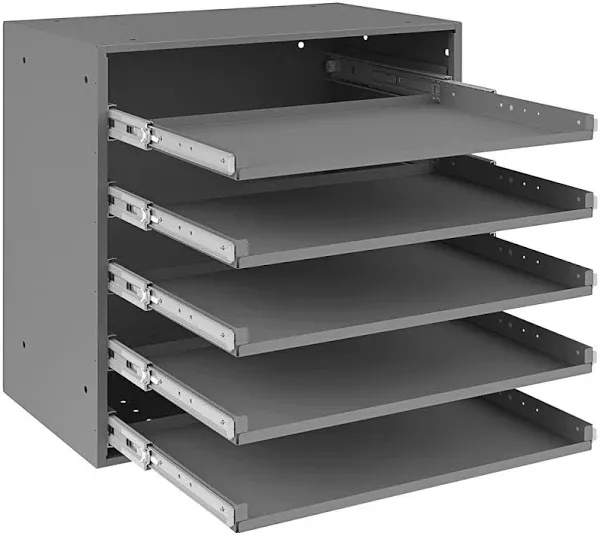 DURHAM 305B-95 Heavy Duty Bearing Rack, Steel, Gray