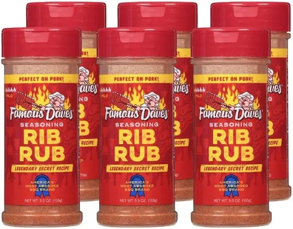 Famous Dave's Rib Rub Seasoning