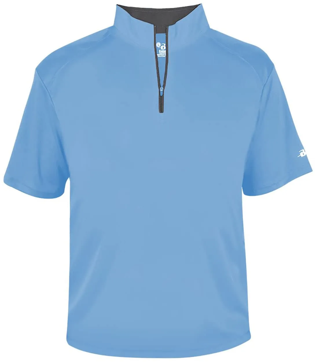 Badger 4199 B-Core Short Sleeve Quarter-Zip