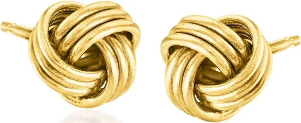 Bloomingdale's 14K Yellow Gold Love Knot Stud Earrings