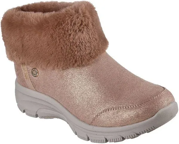 Skechers Women's Easy Going Comfy Cool Martha Stewart Hands Free Slip-ins Boots