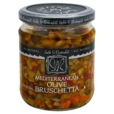 Sable & Rosenfeld Bruschetta Olive Mediterranean