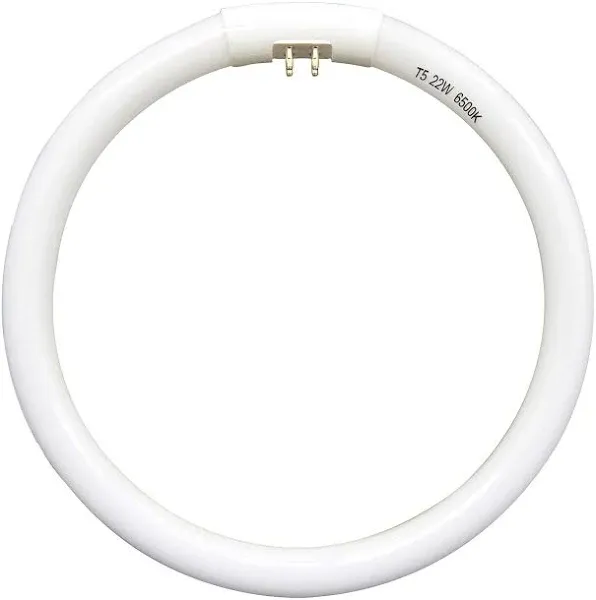 7.25 inch T5 22W Circular Bulb Light Replacement for Floxite, Zadro, Rialto Makeup Magnifying Vanity Mirror, FC22 Surround Fluorescent Lamp 6500K Daylight