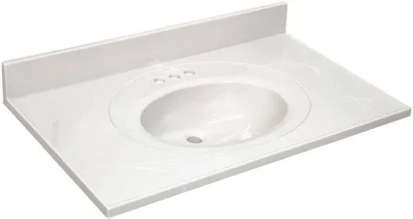 Design House 37-Inch Single Bathroom Vanity Top