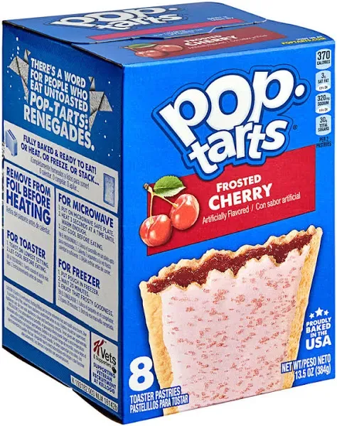 Pop Tarts Frosted Cherry Toaster Pastries