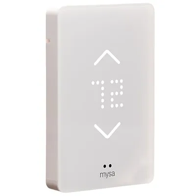 MYSA IN-FLOOR V1-0 SMART THERMOSTAT FOR ELECTRIC-IN-FL<wbr/>OOR HEATERS WHITE