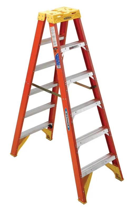 Werner - T6206 6 ft Type iA Fiberglass Twin Ladder