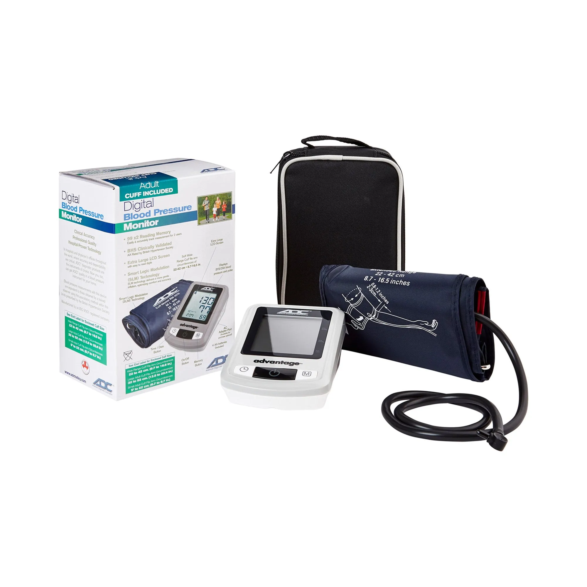 ADC 6021N Advantage Automatic Digital Blood Pressure Monitor-Adult