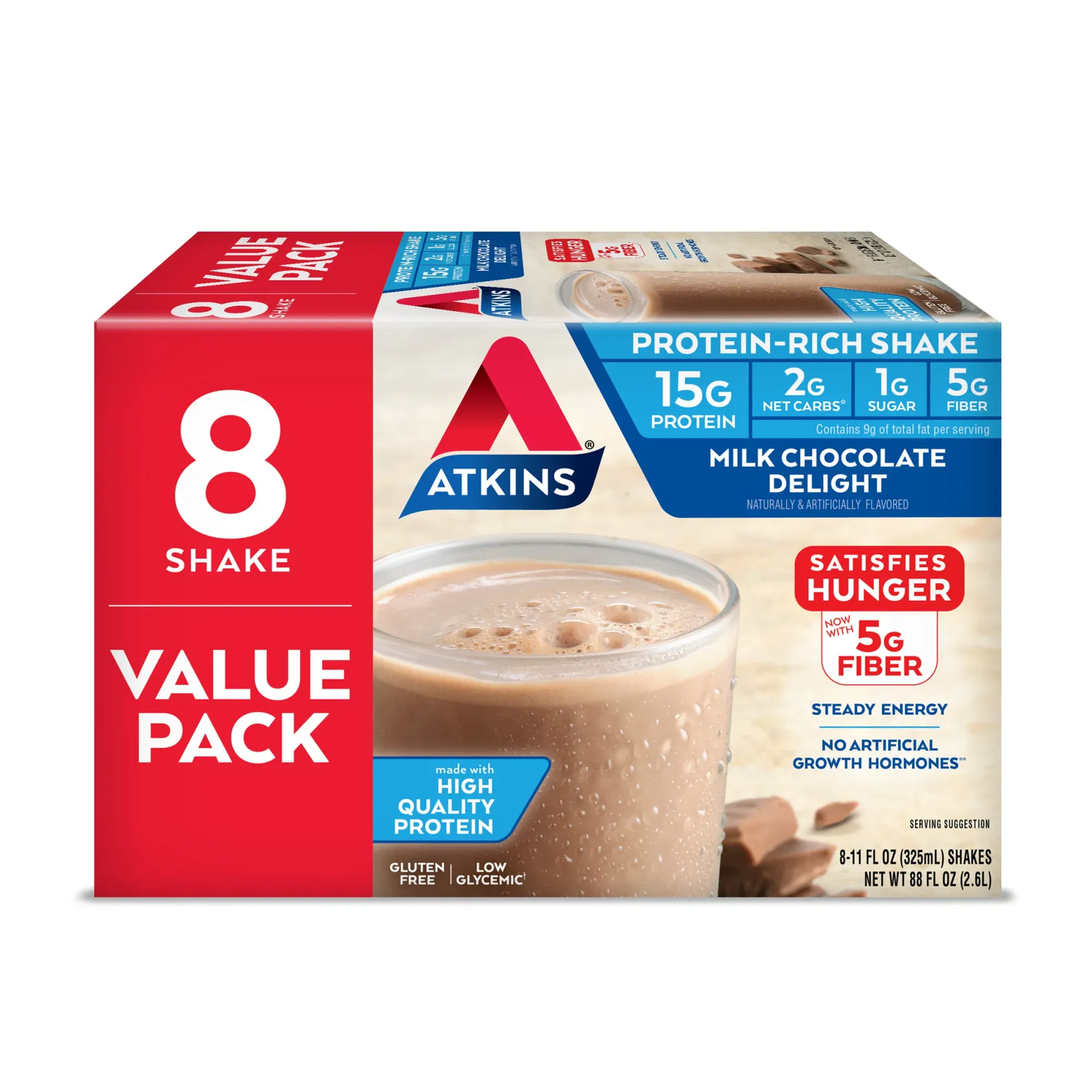 Atkins Milk Chocolate Delight Protein-Rich Shake