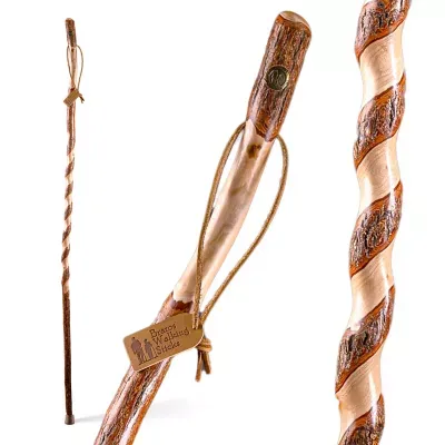 Brazos Twisted Sassafras Walking Stick