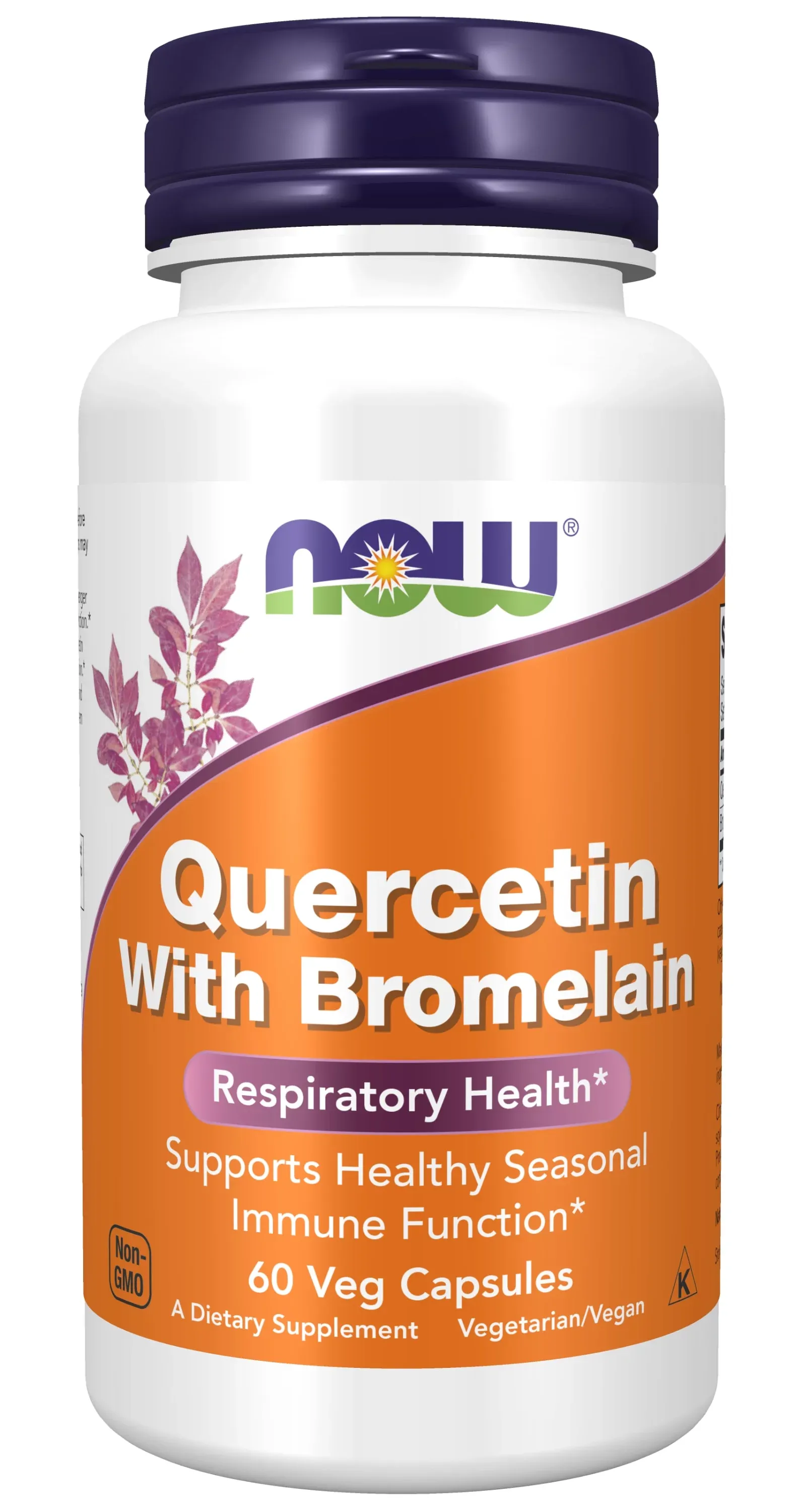 Now - Quercetin with Bromelain - 60 Veg Capsules