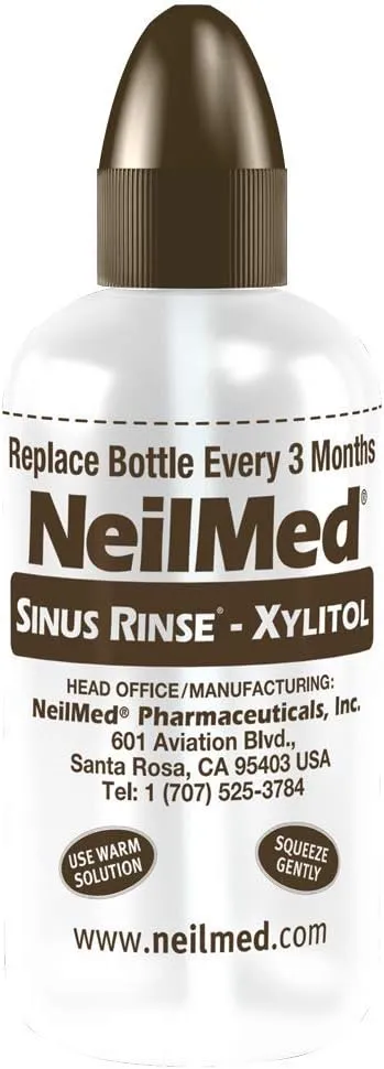 NeilMed Sinus Rinse Kit with Xylitol, 50 Count (Pack of 1)