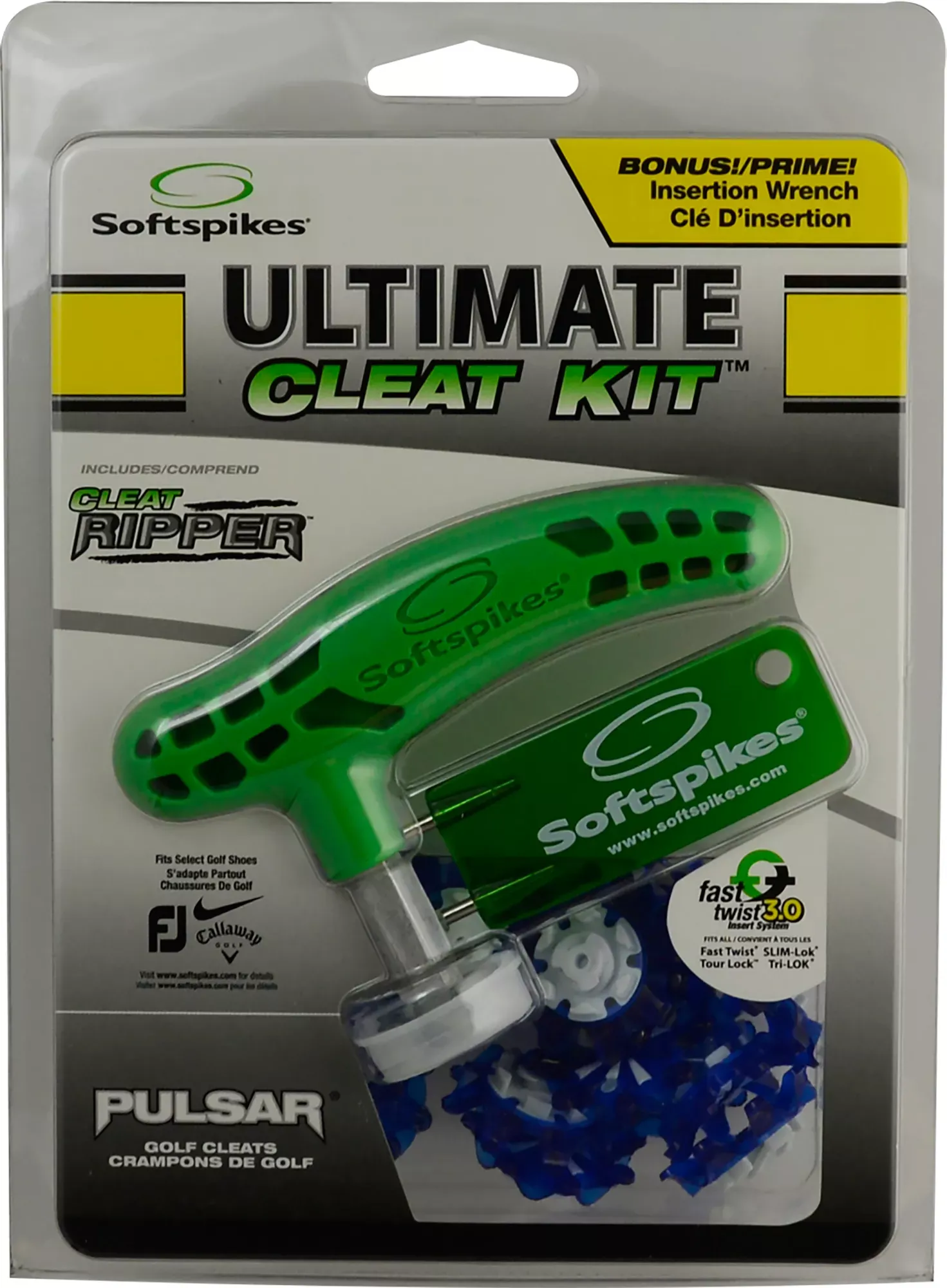 SOFTSPIKES Pulsar Fast Twist 3.0 Ultimate Cleat Kit