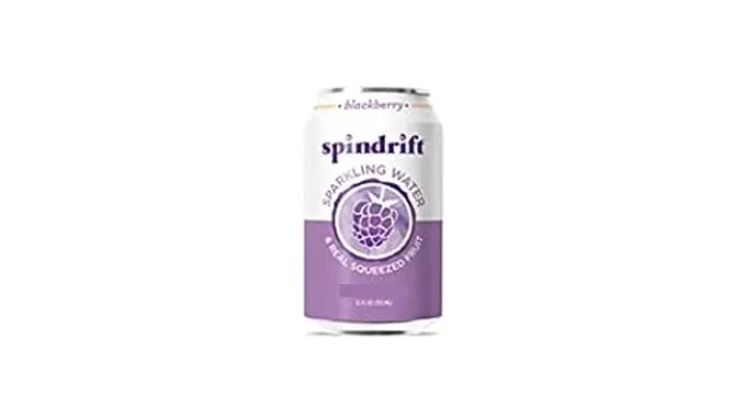 Spindrift Sparkling Water, Raspberry Lime Flavored, Made with Real Squeezed Fruit, Only 9 Calories per Seltzer Water Can, 12 Fl Oz Cans, Pack of 24