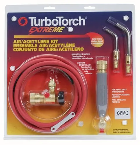 TurboTorch 0386-0339 X-6MC Torch Kit Swirl 