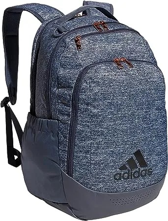 adidas Mochila deportiva Defender Team, Jersey Onix Gris/Onix Gris/Oro Rosa, talla única , Mochila deportiva Defender Team