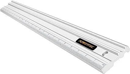 POWERTEC 24 Inch Anodized Aluminum Straight Edge Ruler