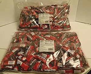 Original Dark Chocolate Goldenberg's Peanut Chews 225 Count , 4 Lbs From (Jersey Candy Company)