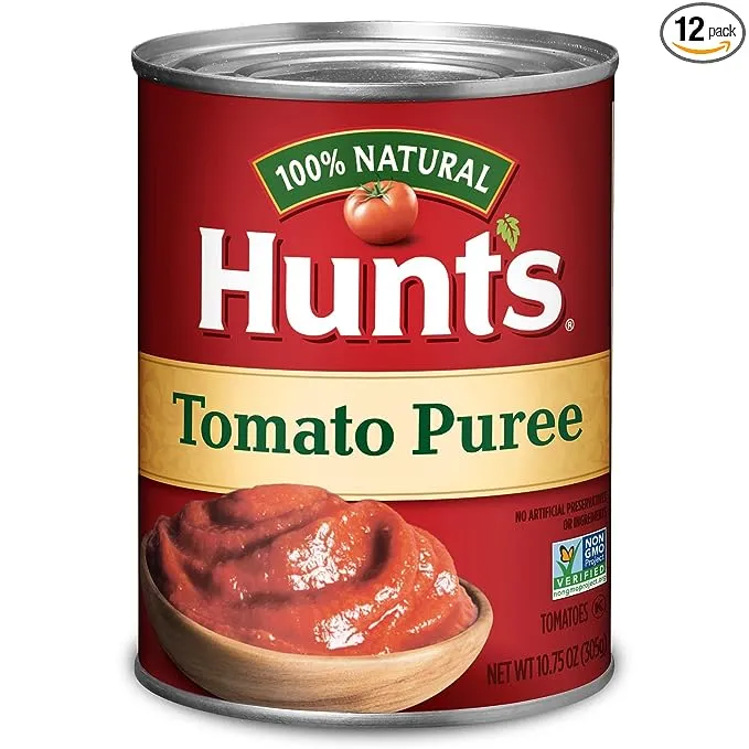 Hunt's Tomato Puree, 10.75 oz, 12 PackHunt's Tomato Puree, 10.75 oz, 12 Pack