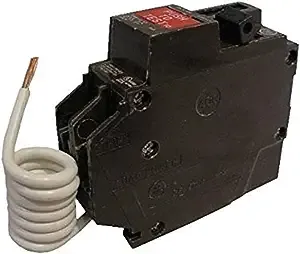 General Electric GETHQL1115GF GE THQL1115GF 1P 15A 120V GFCI CB, Black