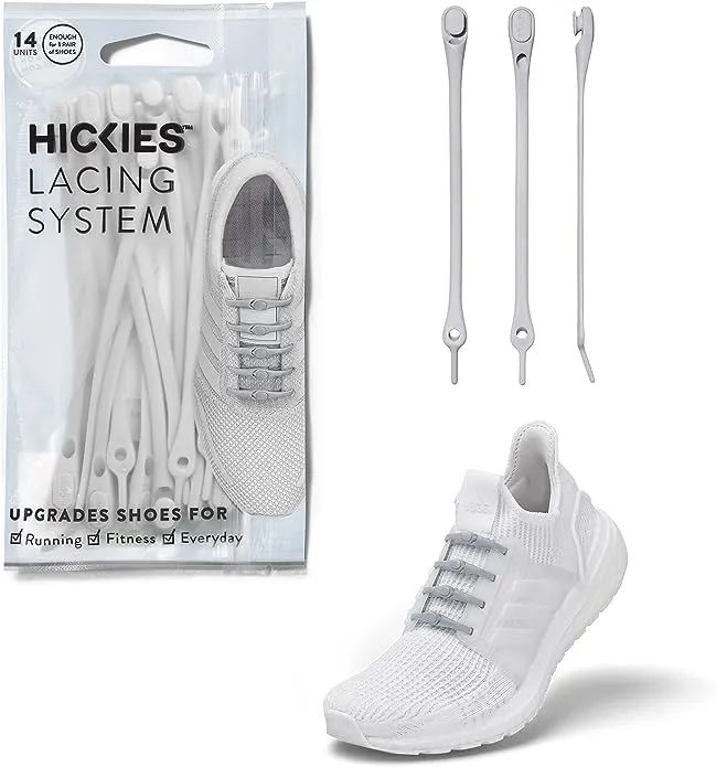 Hickies Tie-Free Laces - Grey