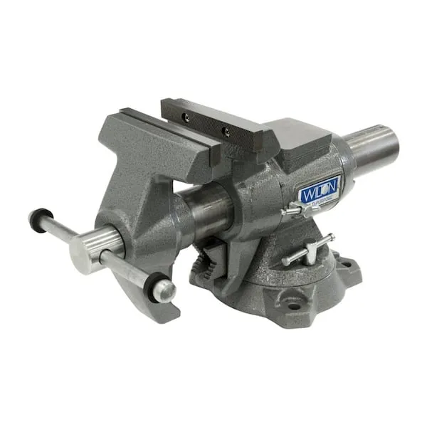 WILTON 550P Multi-Purpose Bench Vise, 5-1/2" Jaw Width, 5" Jaw Opening, 2-3/4" Throat (28824)