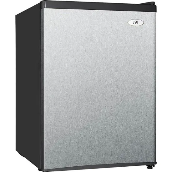 2.4 cu.ft. Compact Refrigerator in Stainless Steel Energy Star