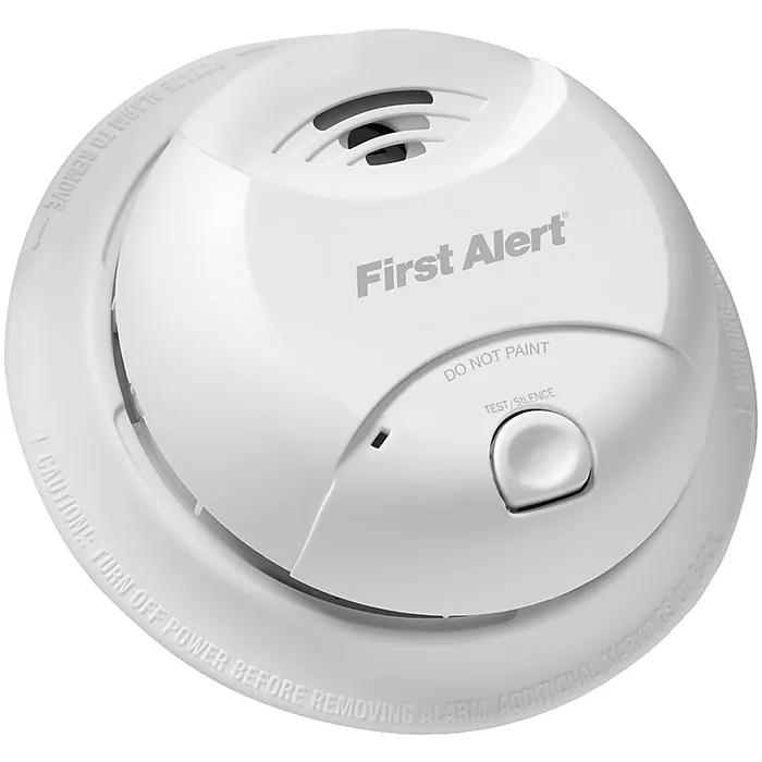 0827B First Alert 10-Year Battery Ionization Smoke Alarm