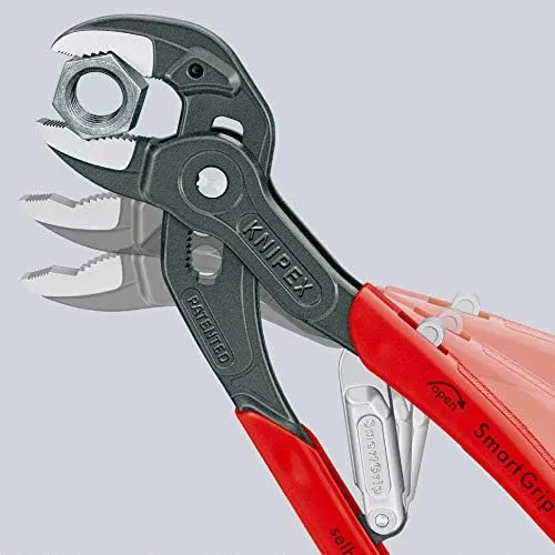 KNIPEX Tools - Auto Adjusting Water Pump Pliers (8501250US), 10 inches