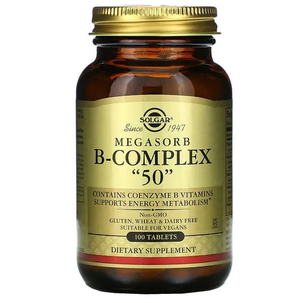 Solgar Megasorb B Complex 50