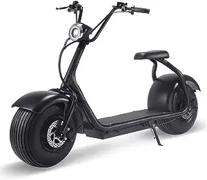 MotoTec Fat Tire 60v 18ah 2000w Lithium Electric Scooter, Highly Powerful Motor✅