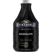 Ghirardelli premium sauce net wt 5 lb 7.3 Oz Chocolate 87.3 Oz