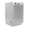 Avanti DWF18V3S 18" Built in Dishwasher - Stainless Steel