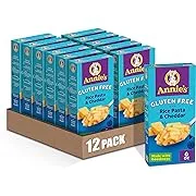 Annie's Gluten Free Macaroni and Cheese Dinner, Rice Pasta & Cheddar, 6 oz. (Pack of 12)