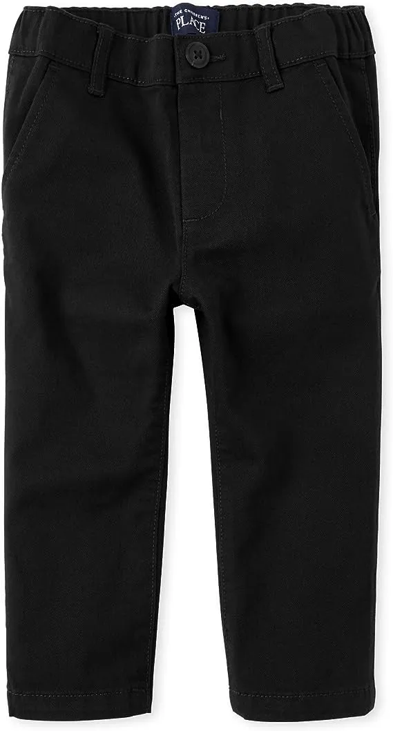 The Children's Place Baby Boys' and Toddler Stretch Skinny Chino Pants