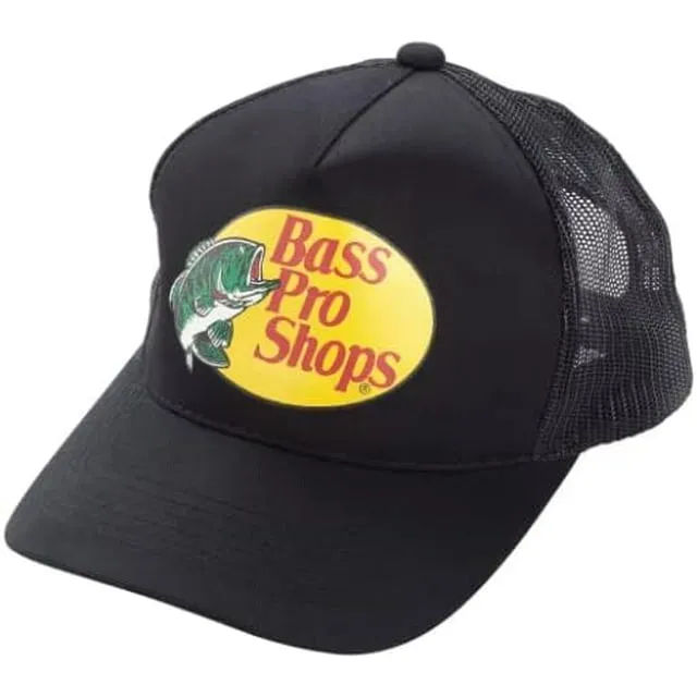 Bass Pro Shops Royal Blue Hat Mesh Adjustable Snapback Trucker Baseball Fishing Outdoor Cap