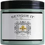 Renaissance Chalk Finish Paint - Celadonite 1 Pint (16oz) - Chalk Furniture & Cabinet Paint - Non Toxic, Eco-Friendly, Superior Coverage