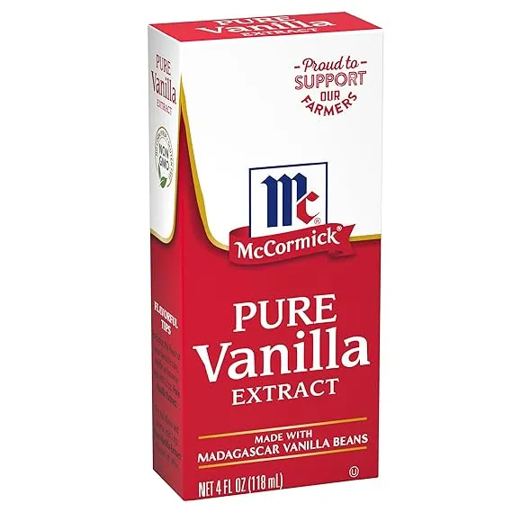 McCormick All Natural Pure Vanilla Extract, 4 fl oz