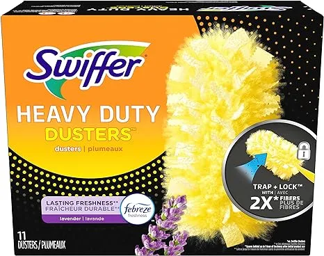 Swiffer Dusters Multi-Surface Heavy Duty, Lavender Refills - 11 ct